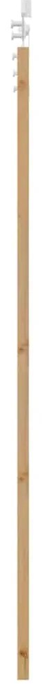 vidaXL Συρόμενη Πόρτα ORKDAL Καφέ 93 x 202 cm Ξύλο και μέταλλο
