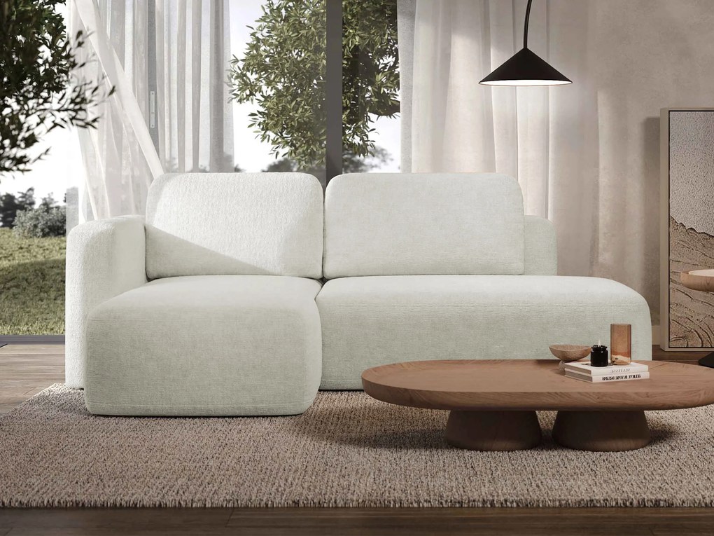 Γωνιακός καναπές Cozy-Beige-Αριστερή