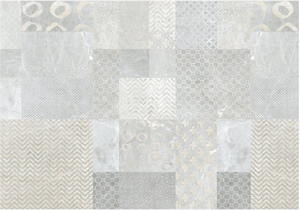 Αυτοκόλλητη φωτοταπετσαρία - Tiles - 245x175