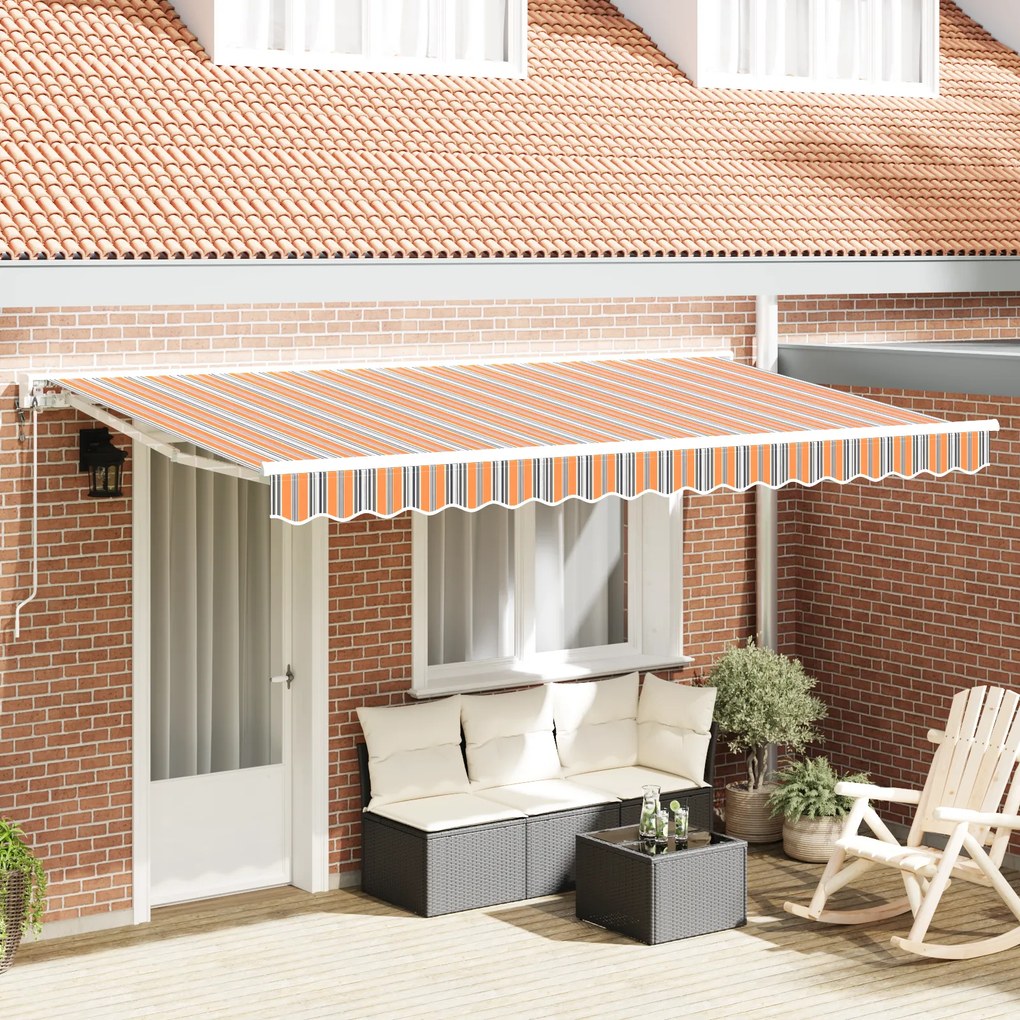 vidaXL Σκηνίτσα Αναδιπλούμενη Θαλασσί Μπλε 400x200 cm ύφασμα