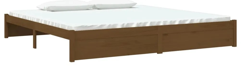 vidaXL Πλαίσιο Κρεβατιού 200 x 200 εκ. από Μασίφ Ξύλο