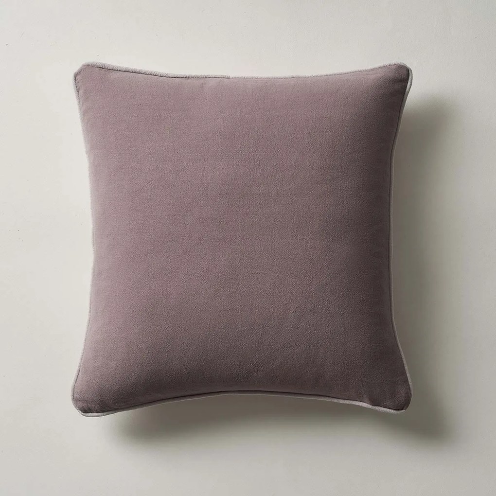 Μαξιλαροθήκη 43x43cm GOFIS HOME  Valerie Mauve Grey 381