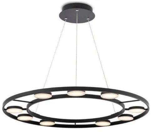 Κρεμαστό Φωτιστικό Οροφής Μαύρο Fad MOD070PL-L63B3K Maytoni-MOD070PL-L63B3K-Μαύρο MOD070PL-L63B3K