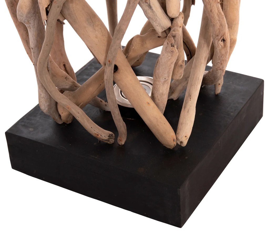 ΔΙΑΚΟΣΜΗΤΙΚΟ ΦΩΤΙΣΤΙΚΟ ΔΑΠΕΔΟΥ FLAMER HM4439 DRIFTWOOD ΣΕ ΦΥΣΙΚΟ 30x30x179Υεκ. (1 Τεμμάχια)