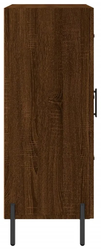 vidaXL Ντουλάπι Καφέ Δρυς 69,5 x 34 x 90 εκ. Επεξεργασμένο Ξύλο