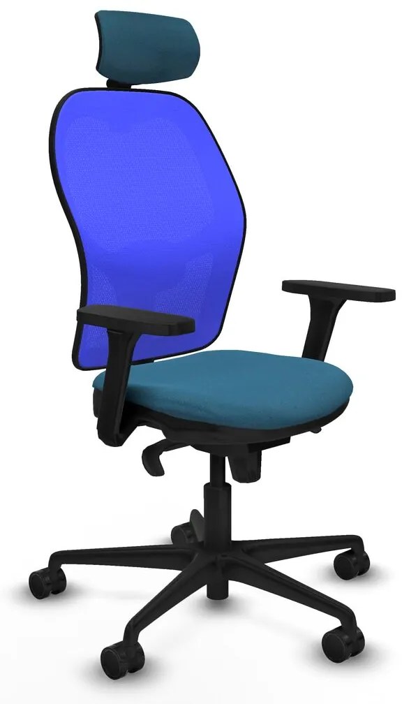 Καρέκλα Γραφείου Piqueras y Crespo 3D036N2 Μπλε Πράσινο λάδι