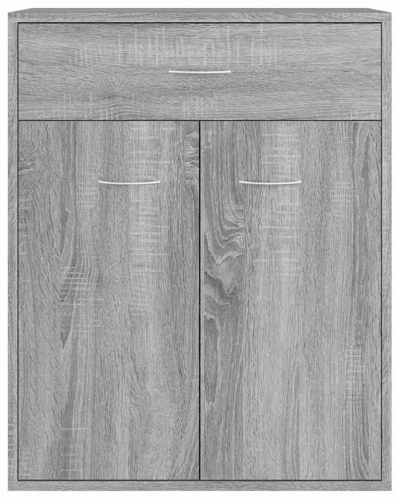 vidaXL Ντουλάπι Γκρι Sonoma 60x30x75 εκ. από Επεξεργασμένο Ξύλο
