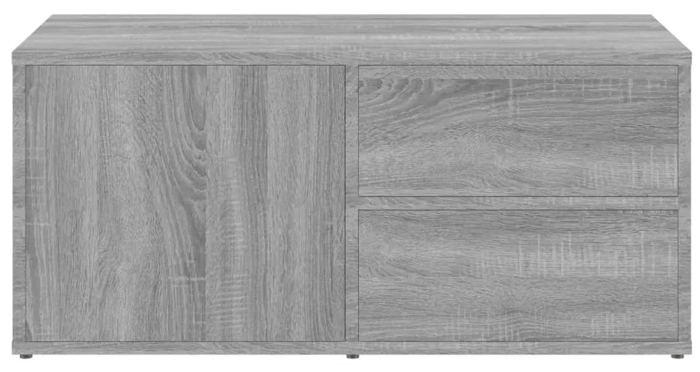 vidaXL Έπιπλο Τηλεόρασης Γκρι Sonoma 80x34x36 εκ. από Επεξεργ. Ξύλο