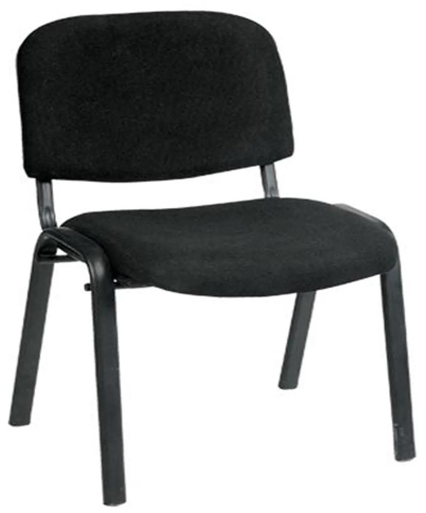 Καρέκλα Sigma ΕΟ550,7 Μαύρη/Ύφασμα Μαύρο 55x50x79 cm Σετ 6τμχ