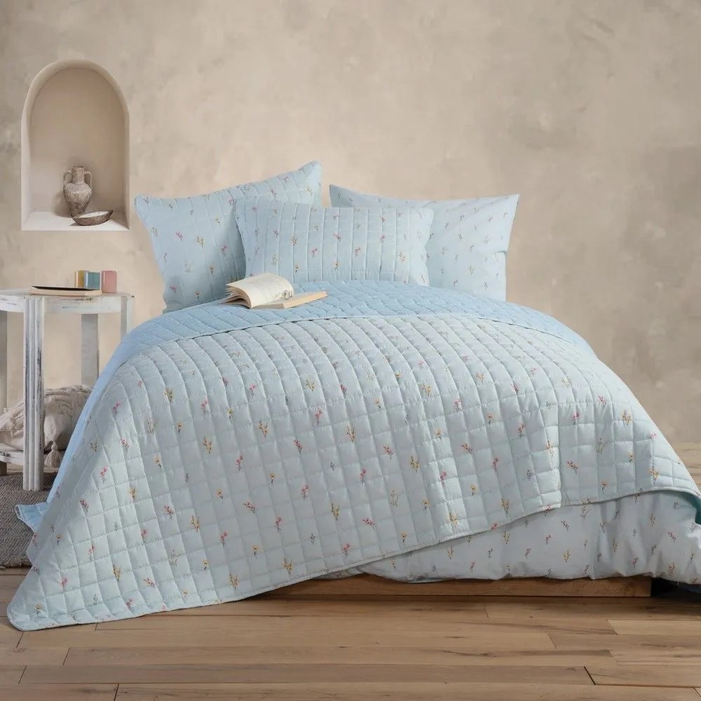 Κουβερλί Sierra Aqua Nef-Nef Υπέρδιπλo 230x240cm Microfiber-Polyester