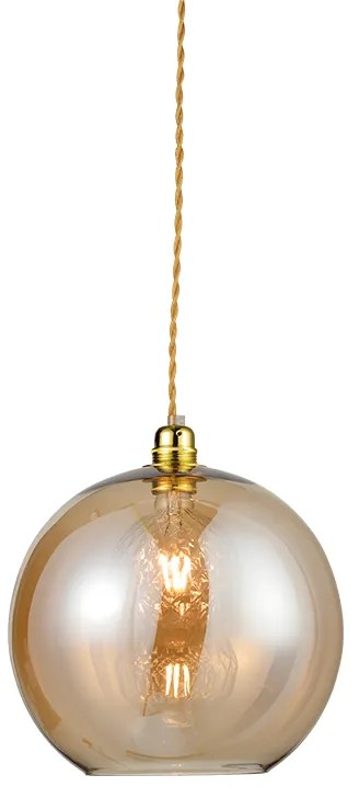 Φωτιστικό Κρεμαστο Aca V3643330AM PYTHIA Μελί (Amber)