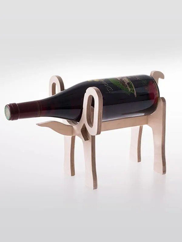 Intra απο ξύλο plywood 3mm-4mm πάχος - Αρχείο PDF Elephant Wine Holder 10mm Δίασταση 30x30 cm Intraeaxys-zo9yzdw7
