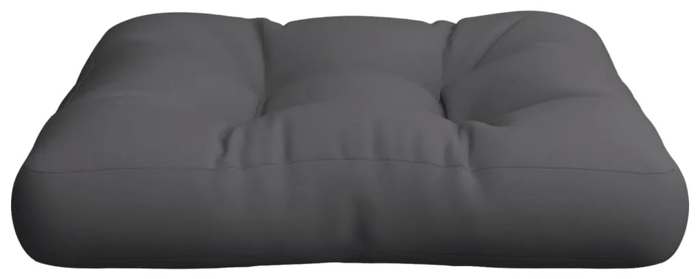 vidaXL Μαξιλάρι Παλέτας Ανθρακί 50 x 50 x 12 εκ. Υφασμάτινο