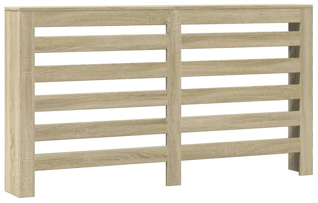 vidaXL Κάλυμμα Καλοριφέρ Sonoma Δρυς 149x20x82 εκ. Επεξεργασμένο Ξύλο