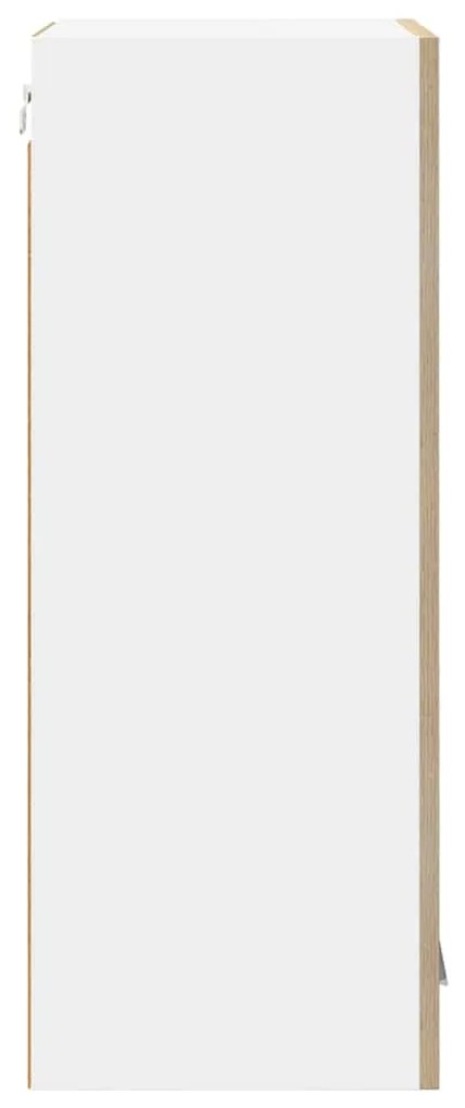 vidaXL Κρεμαστό ντουλάπι με αποθήκευση Δρύς Sonoma 40 x 31 x 80 εκ.