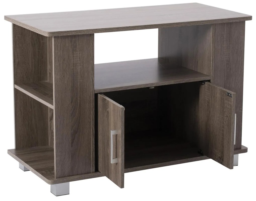 Έπιπλο Τηλεόρασης EMELIA Καρυδί 80x40x57.5Υεκ. 80x40x57.5 εκ.