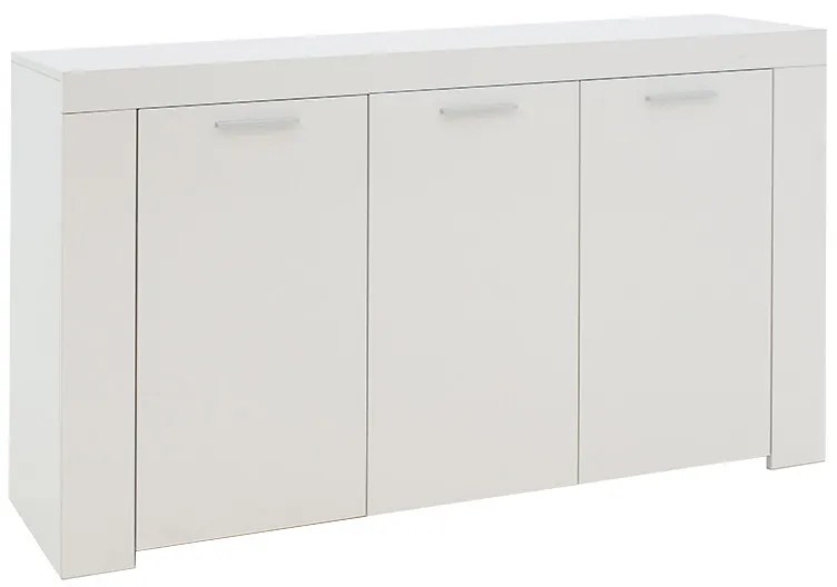 Μπουφές Joanna pakoworld λευκό 144x42x80εκ - 235-000013 - 235-000013