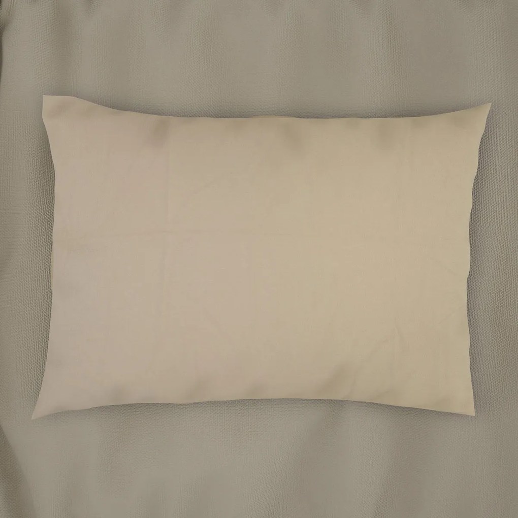 Βρεφική Μαξιλαροθήκη (35x45) Dimcol Solid Μπεζ