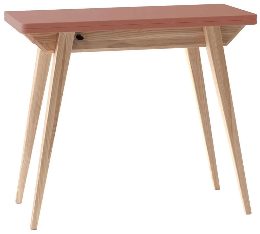 Τραπέζι Επεκτεινόμενο Envelope ENVELOPEEXT16 90x45x76/90x90x74,8cm Dark Coral Mdf, Wood