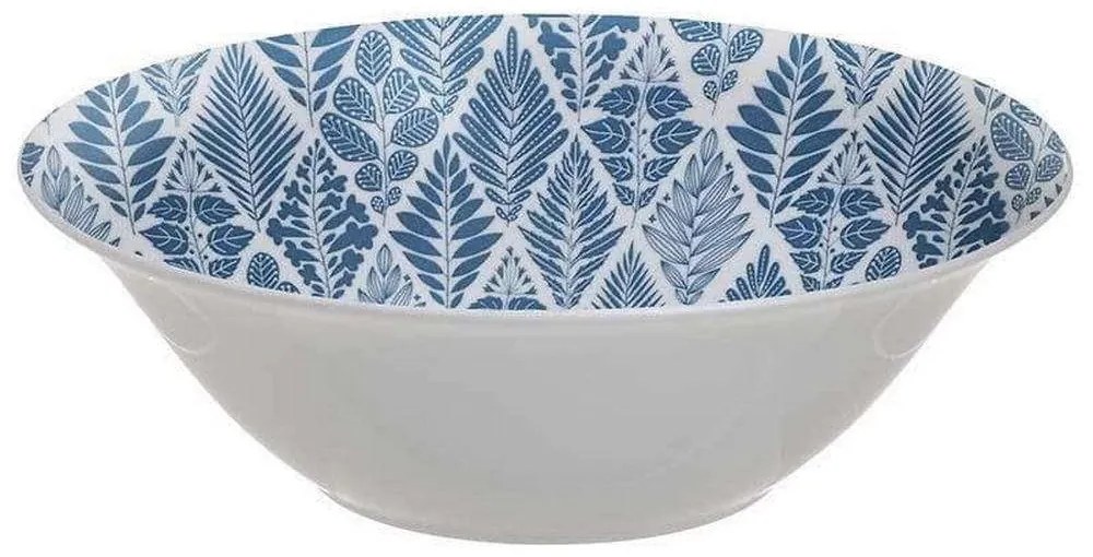 Σαλατιέρα Πορσελάνινη 6-60-043-0017 Φ20cm White-Blue Click Medium Porcelain