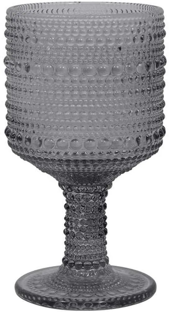 Ποτήρια Κρασιού (Σετ 6Τμχ) 373-123-799 260ml Grey Glass