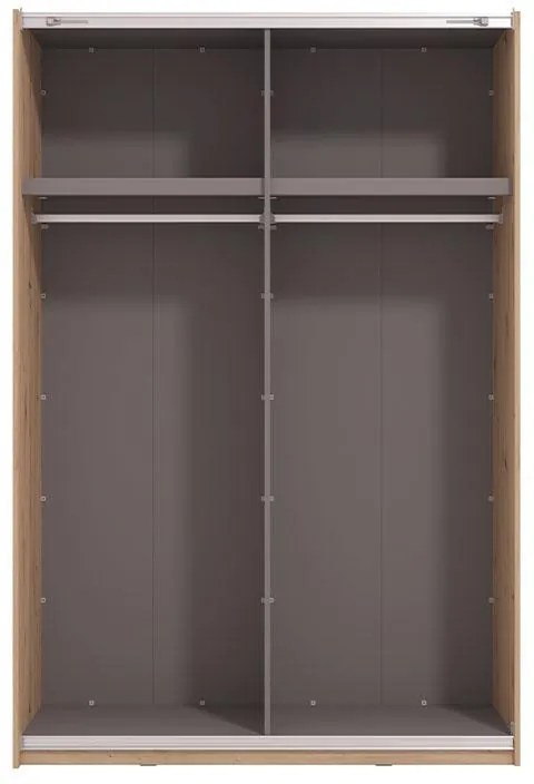 Ντουλάπα Gard 150 OG με Καθρέφτη Artisan 146x61x218 εκ. 146x61x218 εκ.