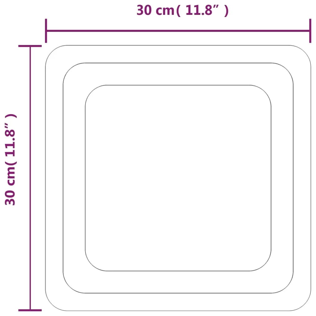 ΚΑΘΡΕΦΤΗΣ ΜΠΑΝΙΟΥ ΜΕ LED 30X30 ΕΚ. 151775