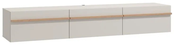 Έπιπλο τηλεόρασης ARLES 192 3K3V Cashmere - Artisan Oak 192x42x32εκ. 192x42x32 εκ.