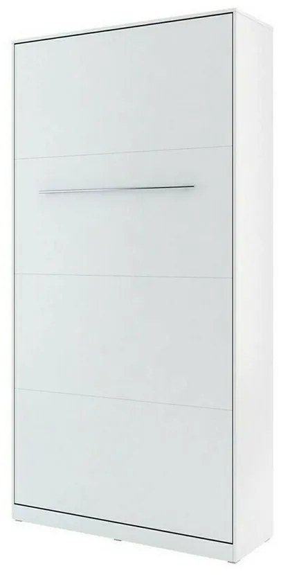 Σετ επίπλων Concept Pro Lenart AH145, Άσπρο, Πλαστικοποιημένη μοριοσανίδα, Τάβλες για Κρεβάτι, 90x200, Ενιαίος, Με κρεβάτι, Με πρόσθετο εξοπλισμό, Άσπρο