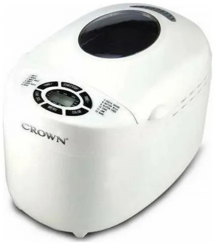 Αρτοπαρασκευαστής Crown CBM-6562 White