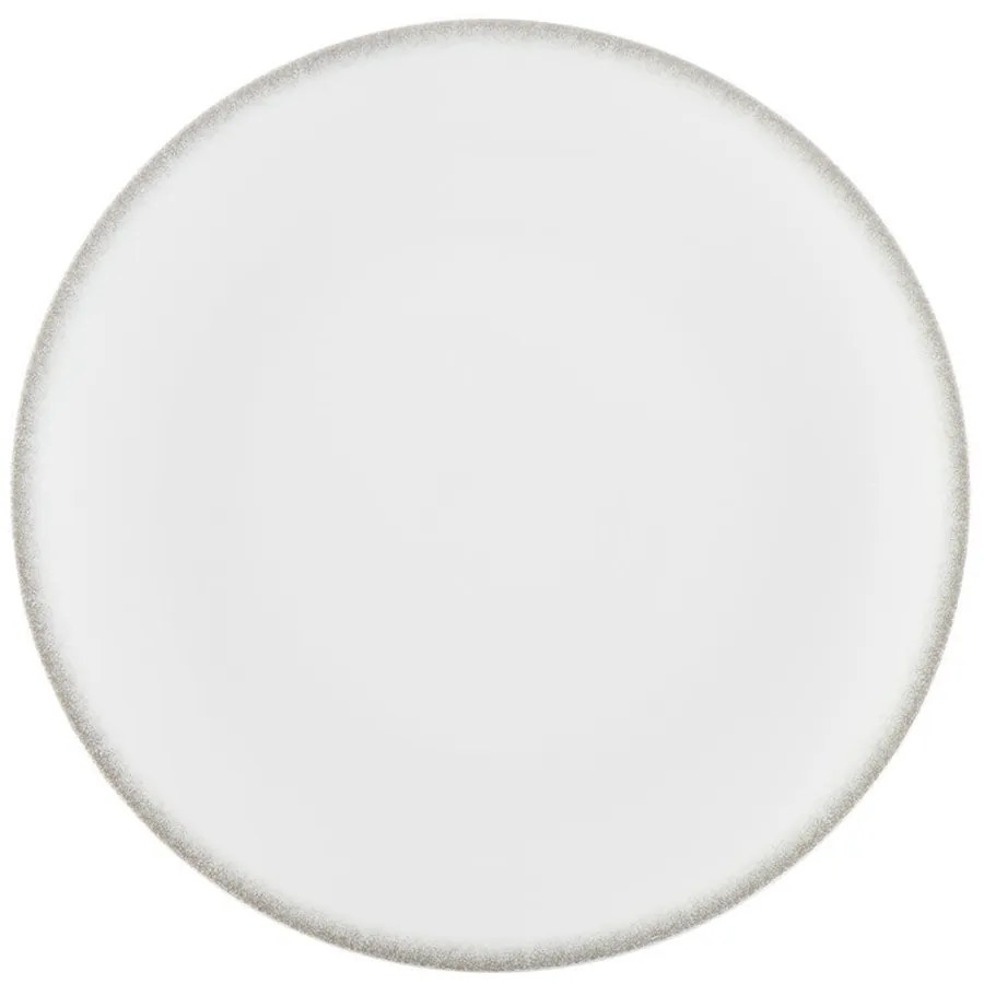 Πιάτο Ρηχό Πορσελάνης Pearl White 27cm Estia 07-15343