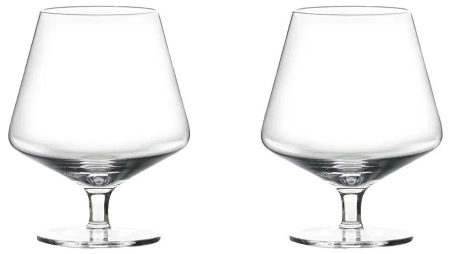 Ποτήρια Ποτού Κρυστάλλινα Rocks 24575 (Σετ 2τμχ) 450ml Clear Zone Denmark Γυαλί