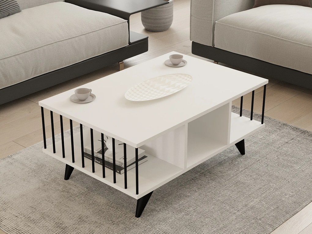 Coffee Table Bert - White White