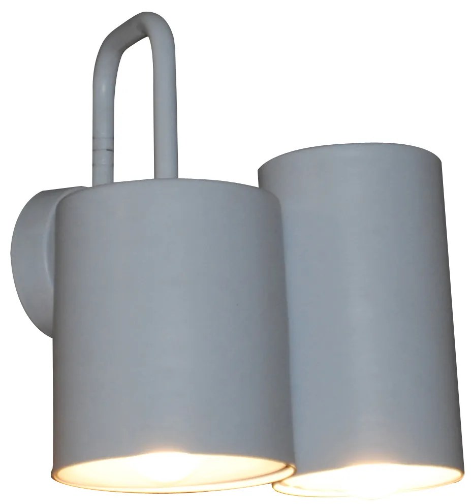 Φωτιστικό Τοίχου - Απλίκα HL-3567-2W BRODY WHITE WALL LAMP - 77-3987 - 21W - 50W - 77-3987