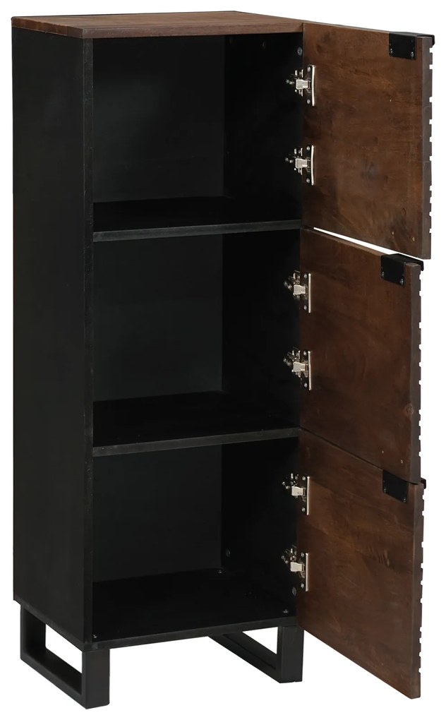 vidaXL Highboard Καφέ 40 x 33 x 110 εκ Μασίφ ξύλο μάνγκο