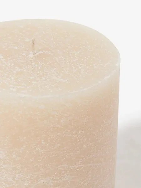 Cylindrical Candle RASTELI Ø5x5cm ρουστίκ - Luz your senses 400.53-53