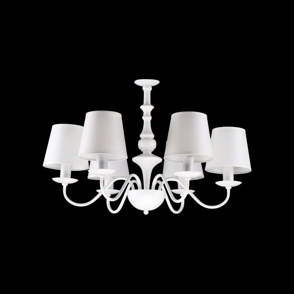 Φωτιστικό Οροφής Belo 77-8086 59x59x33 White Homelighting Μέταλλο,Ύφασμα