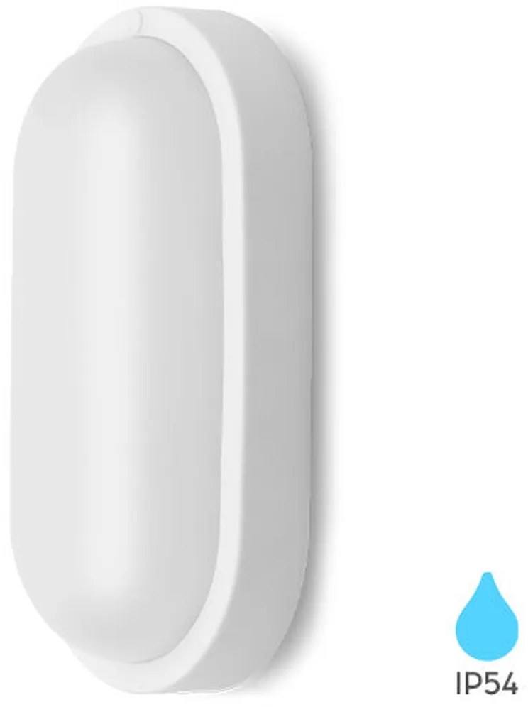Φωτιστικό Επίτοιχο Braytron BC17-00930 Λευκό (White) 6500K