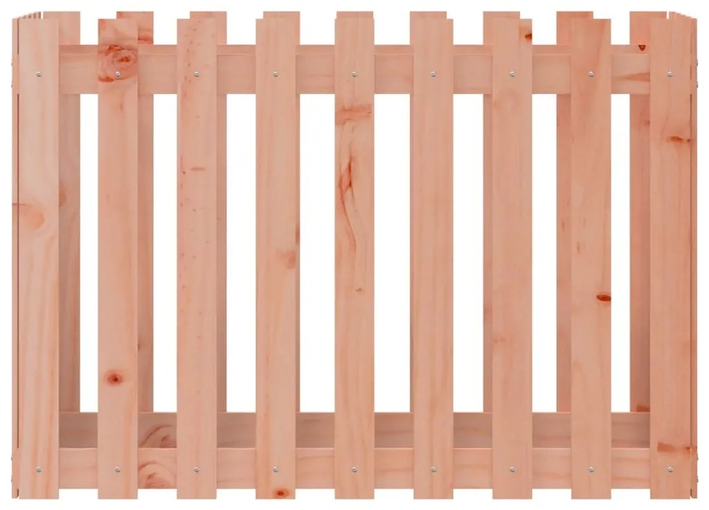 vidaXL Ζαρντινιέρα Υπερυψωμένη Φράχτης 100x50x70 εκ Μασίφ Ψευδοτσούγκα