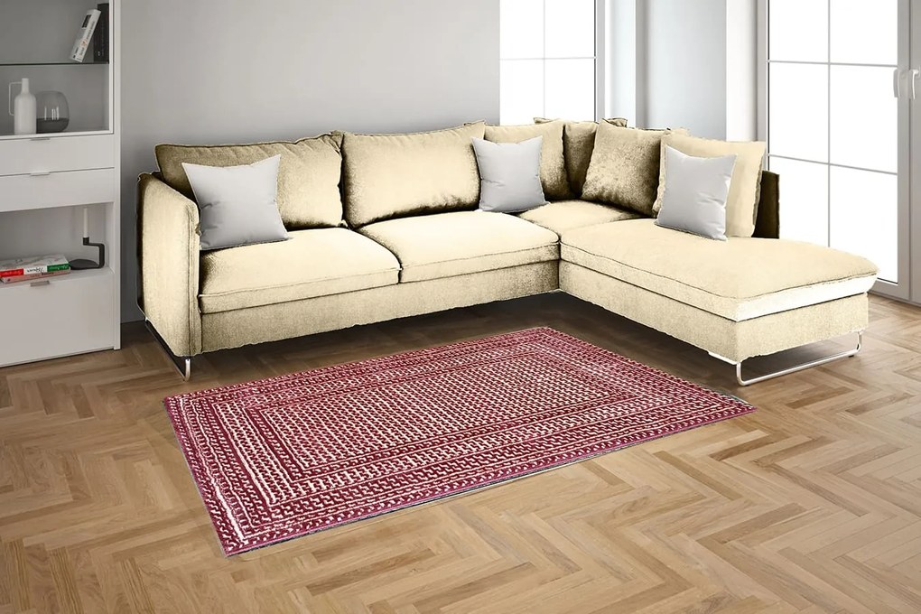 United Carpet Μοντέρνο Χαλί Ακρυλικο 160x200 - Zeus Λιλά