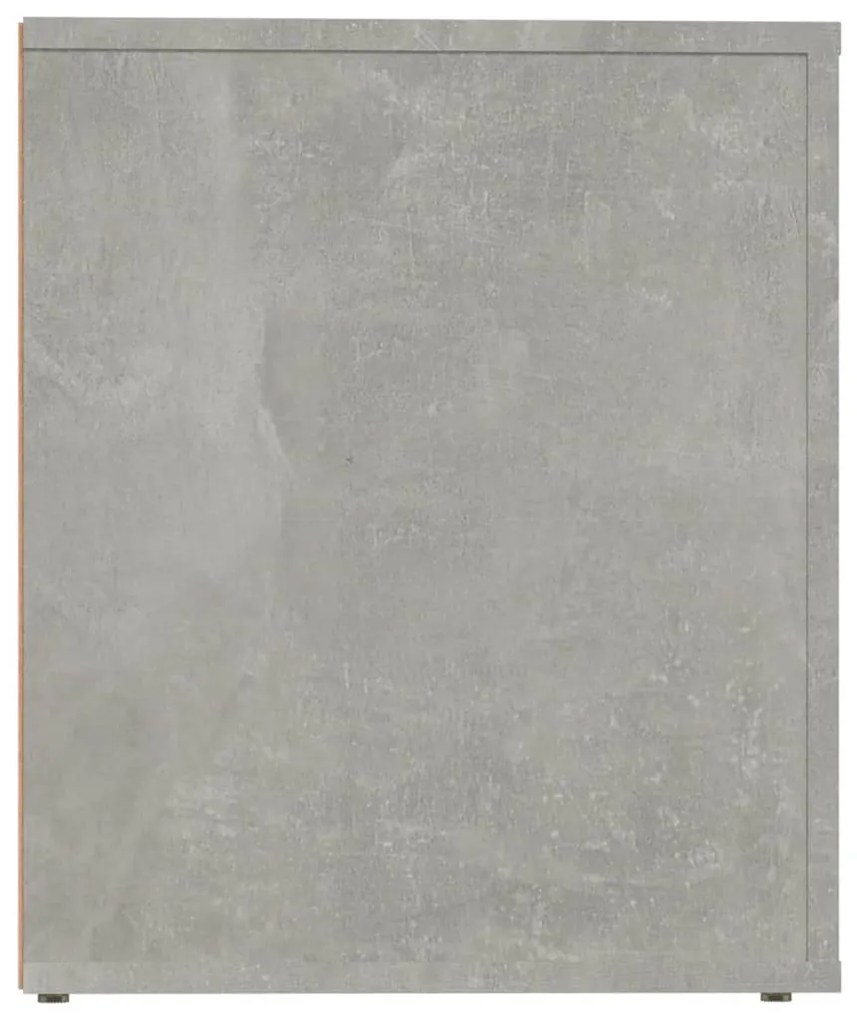 Κομοδίνα Γκρι Σκυροδέματος 50x39x47 εκ. 816696