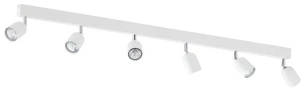 Σποτ Φωτιστικό Οροφής TOP εξάφωτο TK Lighting-1026-Λευκό 1026