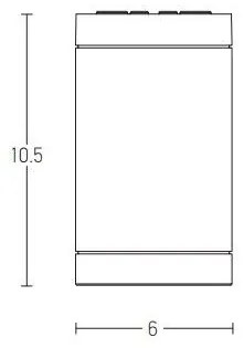 Πλαφονιέρα Φωτιστικό Οροφής 6cm GU10 LED 7W IP54 Zambelis E220 Λευκό