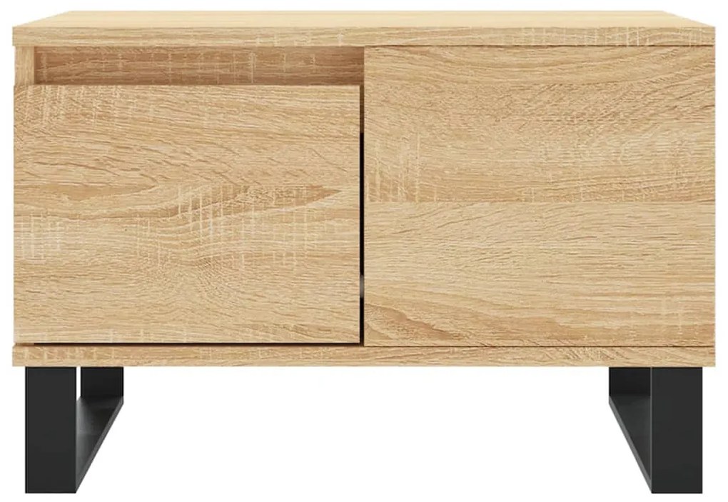 vidaXL Τραπεζάκι Σαλονιού Sonoma Δρυς 55x55x36,5εκ. Επεξεργασμένο Ξύλο