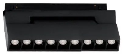 Φωτιστικό Μαγνητικής Ράγας LED 12W 3000K Μαύρο 4244405 Magnetic Viokef-4244405-Μαύρο 4244405