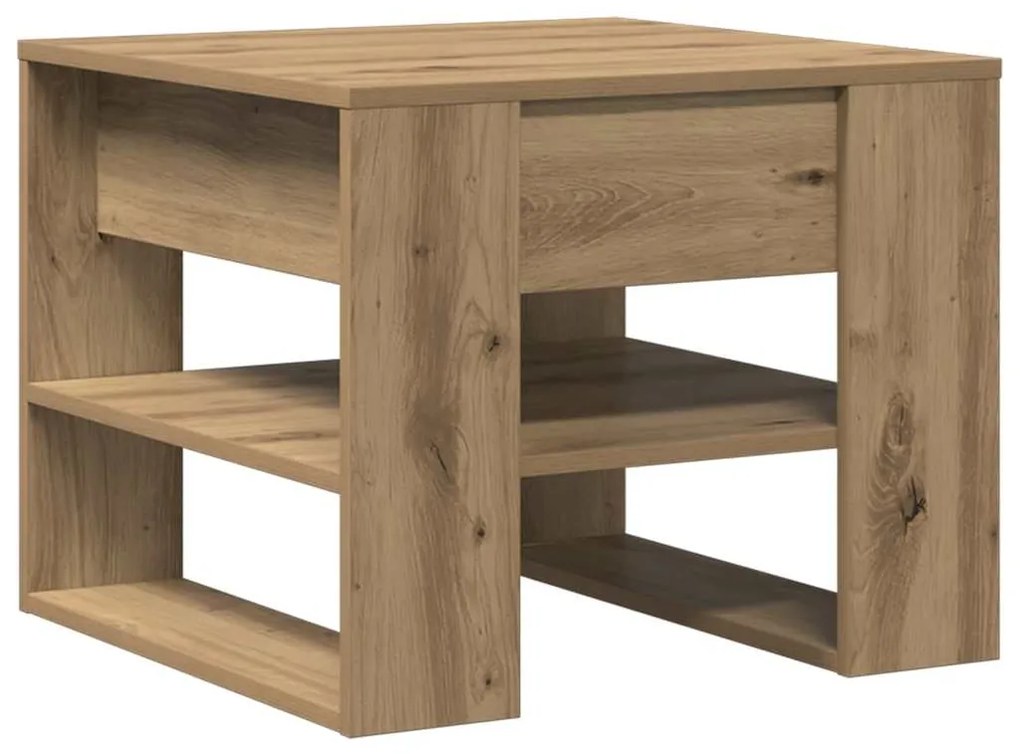 vidaXL Τραπεζάκι σαλονιού Artisan Oak 55,5x55x45cm Κατασκευασμένο ξύλο