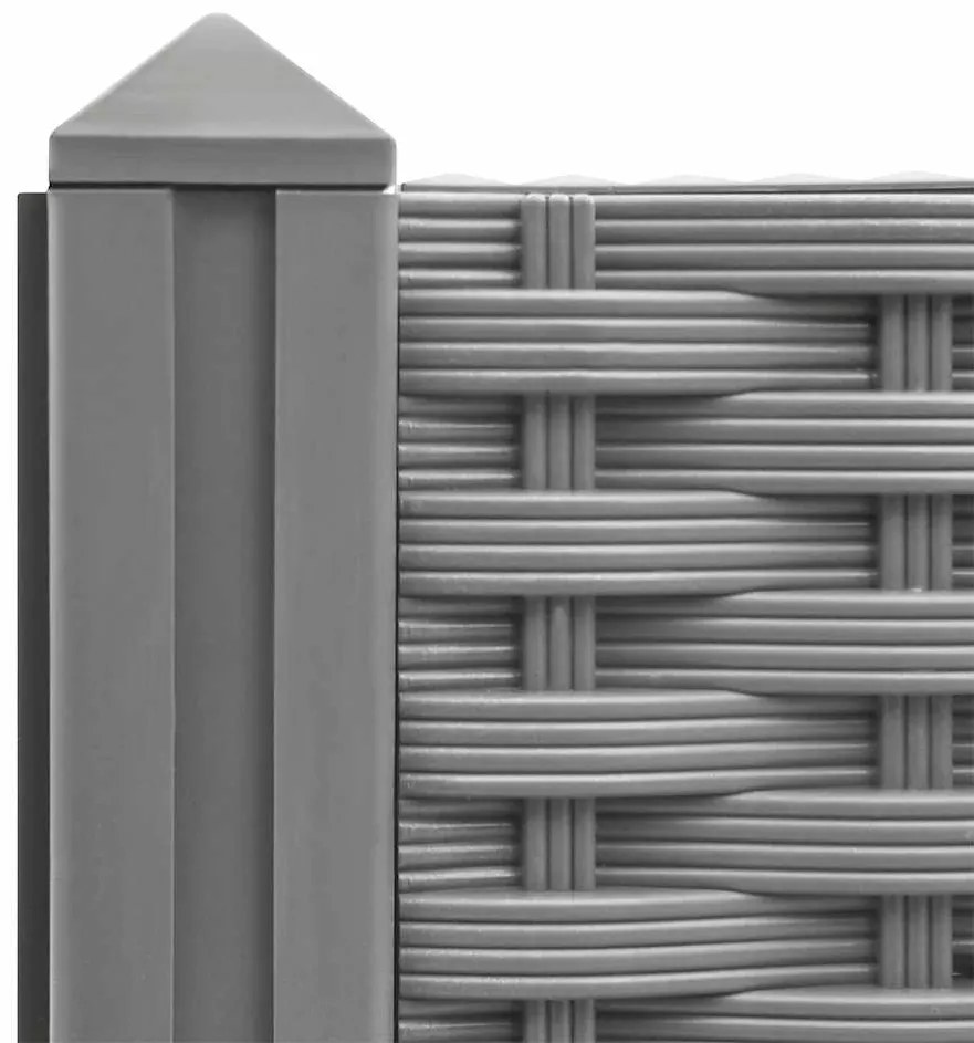vidaXL Ζαρντινιέρα 120 x 40 x 71 εκ. από Πολυπροπυλένιο