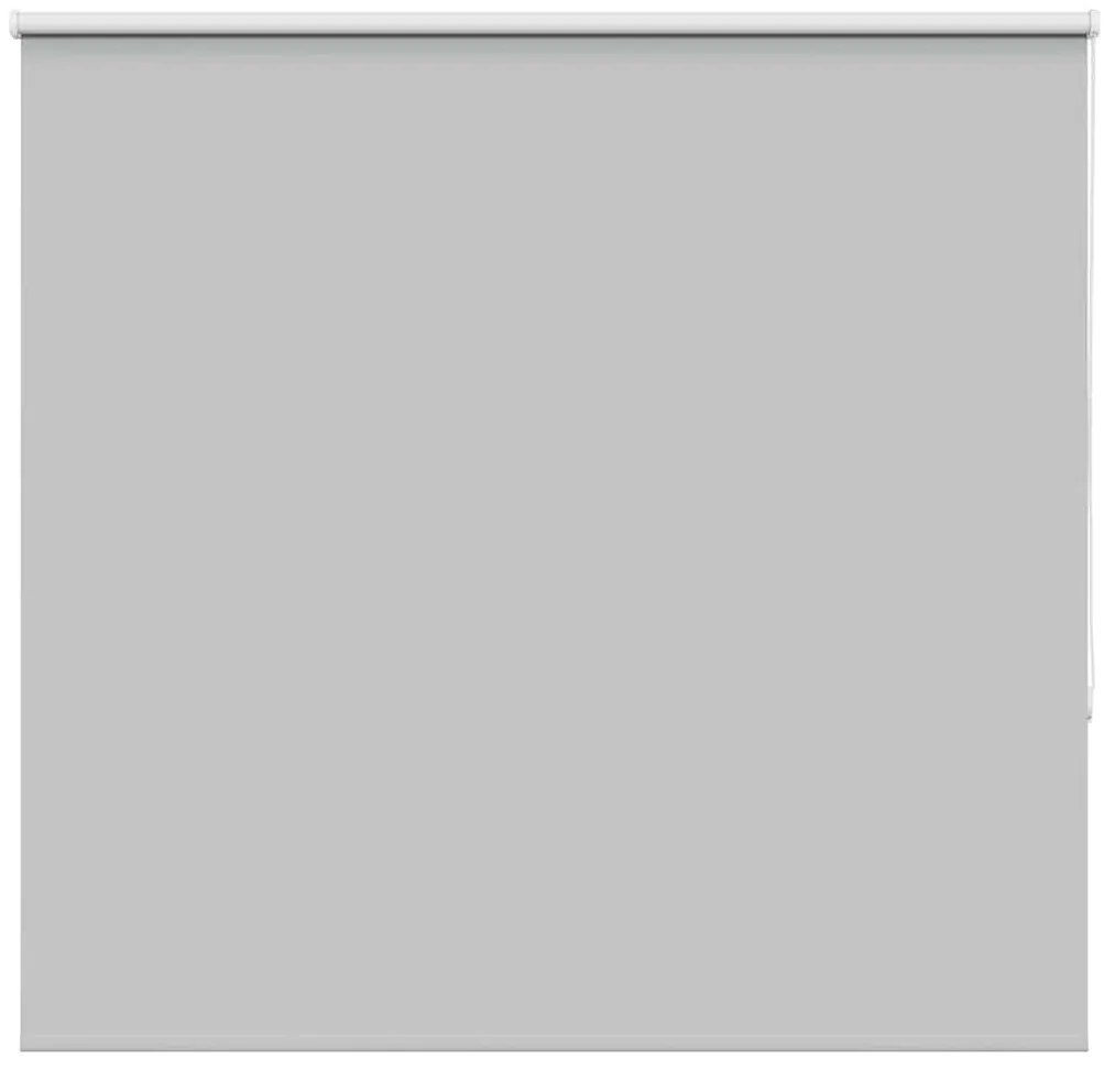 vidaXL Roller Blind Blackout ανοιχτό γκρι 145x130 cm Πλάτος υφάσματος