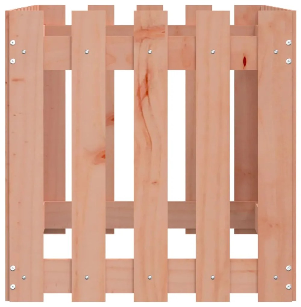 vidaXL Ζαρντινιέρα Υπερυψωμένη Φράχτης 100x50x50 εκ Μασίφ Ψευδοτσούγκα