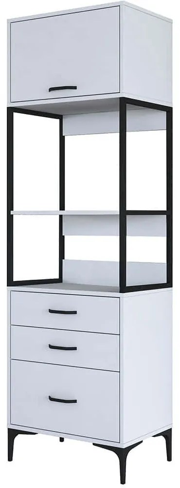 Ραφιέρα Δαπέδου 893RAN4952 60x40x198,6cm White